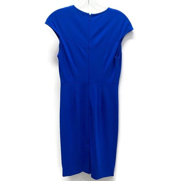 Diane Von Furstenberg Cobalt Cap Sleeve Dress - Picture 2 of 3